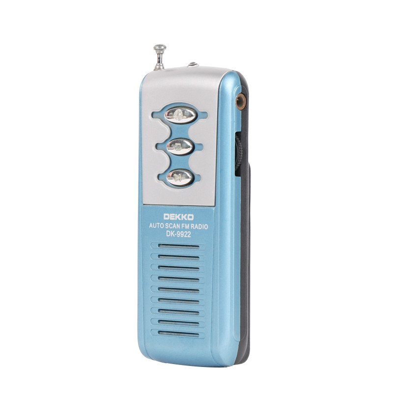 Hand Held FM Speaker Radio 80g 108MHz Auto Scan Portable Mini Size