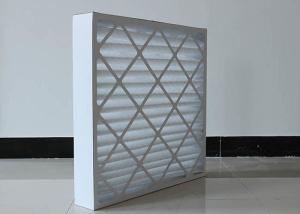 China FRS - PPF Disposable G4 Pleated Panel Filter Pre Filtering HVAC MAU System Supply factory