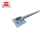 ISO9001 Galvanized Tubular Scaffolding Parts Swivel Base Jack