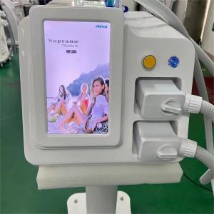 China 755 808 1064 Diode Laser Machine For Hair Removal 2000W Ice Painless 4K Screen factory
