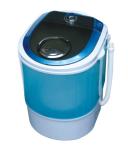 Blue Portable Quiet Single Tub Washing Machine With Dryer 2.8 Kg Transparent