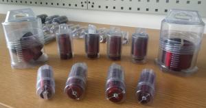 China Vacuum Brazed Core Drill Bit , M14 Diamond Core Bit Red Color High Speed factory