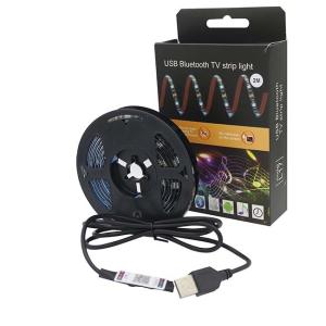 China SMD5050 IP65 10mm LED Adhesive Strip Lights RGB Strip Kit factory