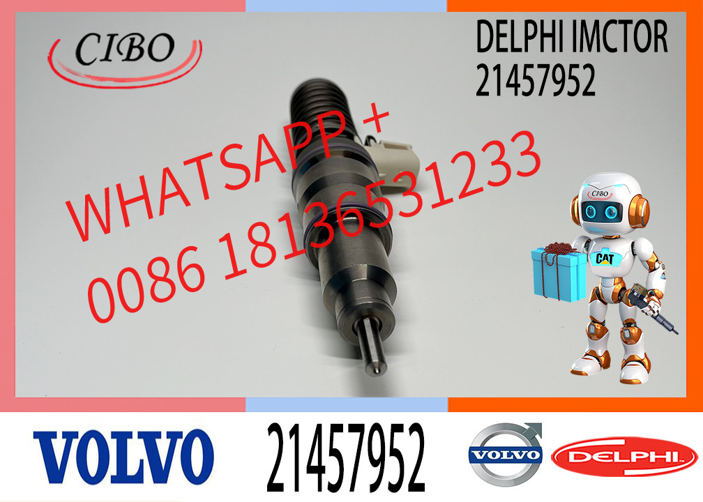 21467658 Fuel Injector 21457952 21458369 BEBE4G14001 For Engine MD11P3472