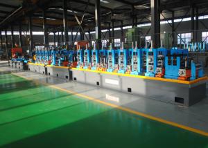 China Straight Seam ERW Pipe Mill , High Frequency Pipe Tube Mill Equipment factory