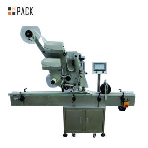 China Automatic Sticker Plane Labeling Machine Pneumatic Flat Bottle Label Applicator factory