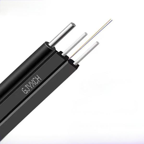 High Speed FTTH Drop Fiber Optic Cable Indoor G652D G657A1 G657A2 1 2 3 4 Core