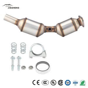 Automotive Catalytic Converter In Motorcycle Exhaust System Precise