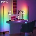 Residential Gaming Room Wall Wash Floor Lamp 50000 Hours Working Time Music