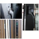 Small Sound Insulation Toilet Aluminum Sliding Windows Powder Coating vertical
