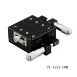 XY Axis Manual Linear Stage, Manual Displacement Station PT - XY24 - 60
