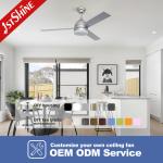 Remote Control 52 Inches LED Bedroom Ceiling Fans with Mulit Colors and Energy