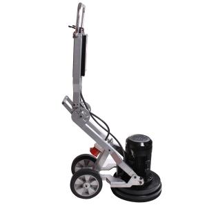 China 380V Residential Concrete Floor Grinding Machine With Redi Lock Diamond Pads factory
