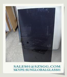 China High quality 4-12mm black tinted Glass factory factory