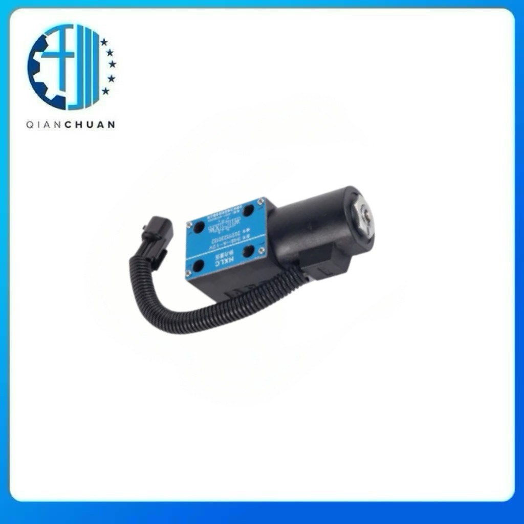 12V Solenoid Valve 3EC-15-38310 For Komatsu FD35-7 FD40-7 FD45-7 FD50A-7 FD70-7 Forklift Spare Parts