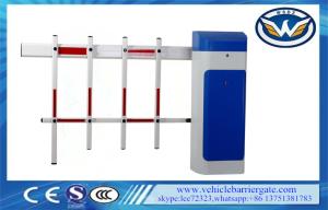 China Highway Parking Barrier Gate , LED Flashing Signal Light car park gates factory