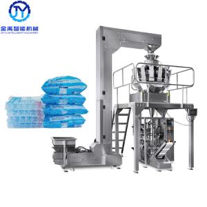 China Ice Cubes SUS304 Pneumatic Granular Packing Machine OPP factory