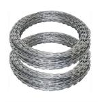 Hot Selling Type BTO 22 Razor Coil Barbed Wire Hot Dipped Galvanized Concertina