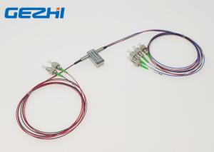 China 1550nm 1 Meter FC/APC Dual 2x4 Fiber Optic Switches factory