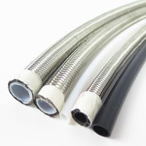 China SAE 100R14 18.5Mpa DN10 Ptfe Braided Hose factory