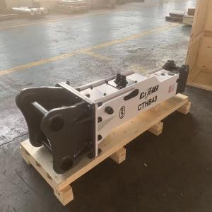 China Chisel Diameter 75mm Hydraulic Breaker Yakai CTHB43 Box Type Hydraulic Breaker Hammer for JCB 3CX factory