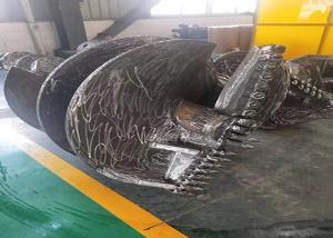 China Single Opening Clay Drilling Bucket , Roller Bit Drilling Request Color factory