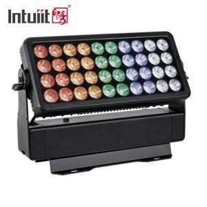 China High Brightness City Color LED Outdoor Wash Light IP65 Stage Dmx RGBW 4 In 1 LED Wall Washer 40X10W factory