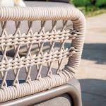Villa Outdoor Outdoor Rattan Weaving Garden Chair Sofa Set with Water-Resistant