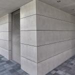 Green Material 6mm 8mm Thickness Villa Exterior Wood Grained Fiber Cement Siding