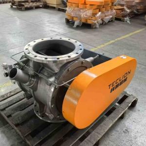 China 12L Sprayable Tungsten Carbide Rotary Vane Feeder Airlock Industrial Large Caliber factory