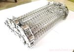 Chain Edge Stainless Steel Wire Mesh Conveyor Belt 20-100m Length Anti Acid