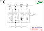 40kA Type 2 Lightning Surge Arrester 75v / 150v / 275v / 320v /380v / 440v