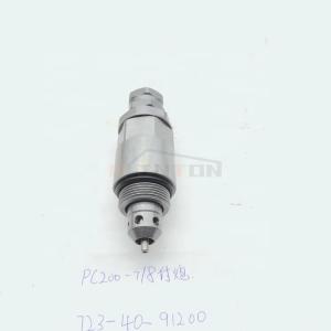 China 723-40-91200 Excavator Hydraulic Pump Parts Relief Valve For PC200-8 PC200-7 factory