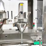 Automatic Powder Filling Machine Salt Sugar Milk Cocoa Cosmetics Powder Auger