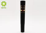 Matte Black Cosmetic Cream Tube , 0.5 OZ PE Plastic Tube Cosmetic Packaging