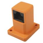 90 Degree RJ45 Cable Coupler 8P8C Network cable extension adapter