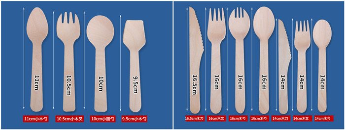 Mini Round Head Disposable Wooden Ice Cream Spoon Taster 10cm | 3.9inch