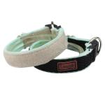 C510Y Wholesale Custom Logo Nature Hemp Webbing Pet Lead Hemp Dog Collar