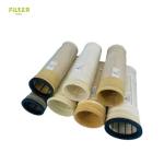 Reforcement 100mm 450GSM~550GSM Medium Filter Polyester Filter Bag For Steel