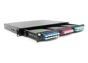 China 1U 19&quot; Sliding Drawer MPO / MTP Patch Panel factory