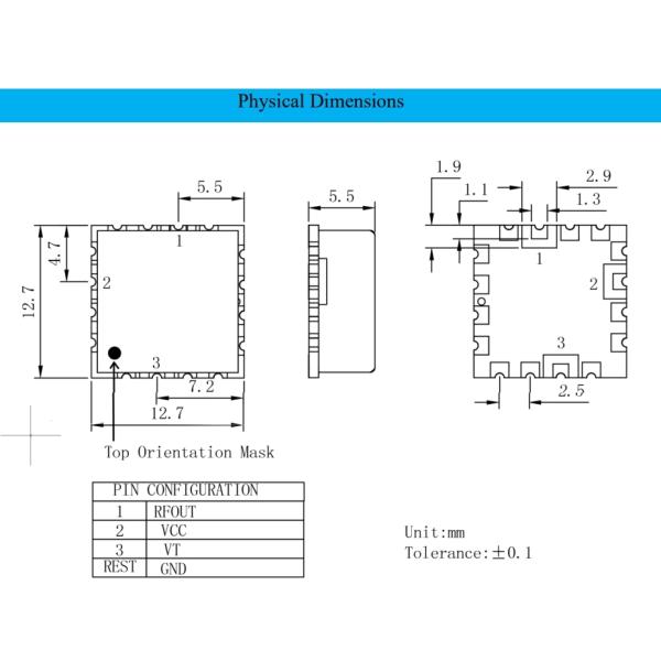 Standard Packaged INNOTION YSGM35103540B 12dBm Integrated Circuits IC Chip Coaxial Resonator Oscillator Electronic Parts