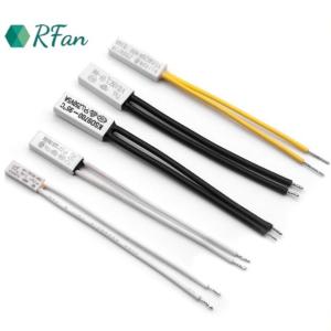 China 45-150℃ Thermal Cutoff Over Heat Protector Small BW-02 Series 10A factory