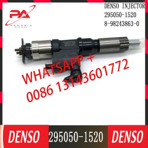 295050-1520 Diesel Engine Common Rail Injector 8-98243863-0 For ISUZU 4HK1 6HK1