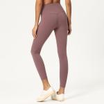 Lulu Align solid color 80%nylon fitness gym leggings with pockets