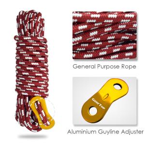 China Reflective Cord 13 Feet Outdoor Camping Accessories Rope factory