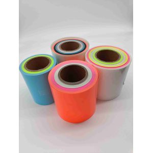 China Green Fluorescent Fabric Tape Marking Luminance Persistent Luminescent Film on sale