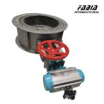 Carbon Steel High Temperature Butterfly Valve Quick Operation For Oil And Gas
