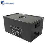 Black 20 Liter Ultrasonic Cleaner Digital Control 420W Semiwave Degas Cleaning