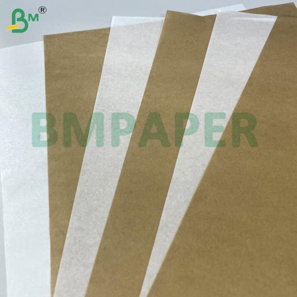 Brown Kraft Silicone Coated Release Paper 80gsm For Labels & Grease-Resistant Applications