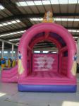 Easy Storage Snow White Inflatable Bounce Castle Indoor Games Small Kids Safty